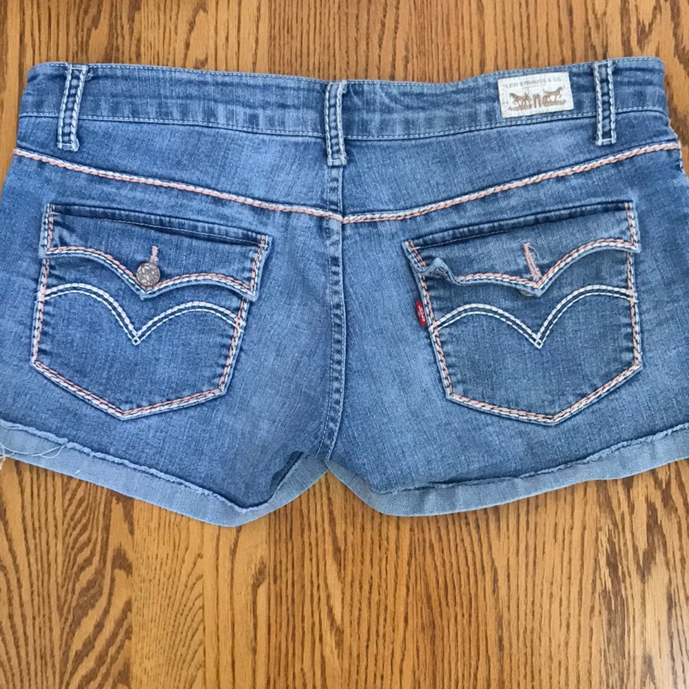 Levi’s Blue Jean Shorts